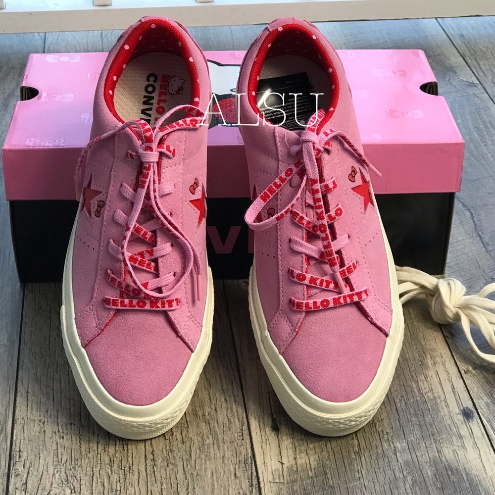 Conv&Hello Kitty One Star OX Prism Pink W AUTHENT - Picture 4 of 8